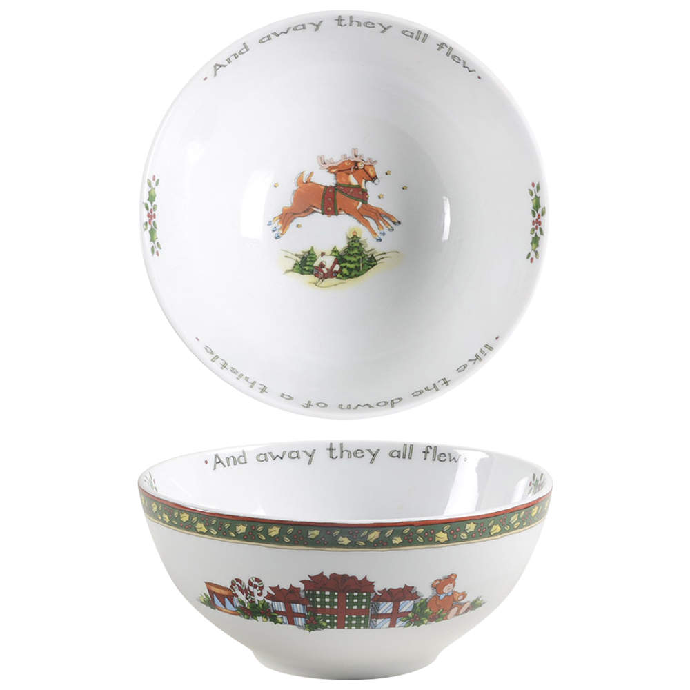Christmas Story 7" All Purpose Bowl by Portmeirion-1
