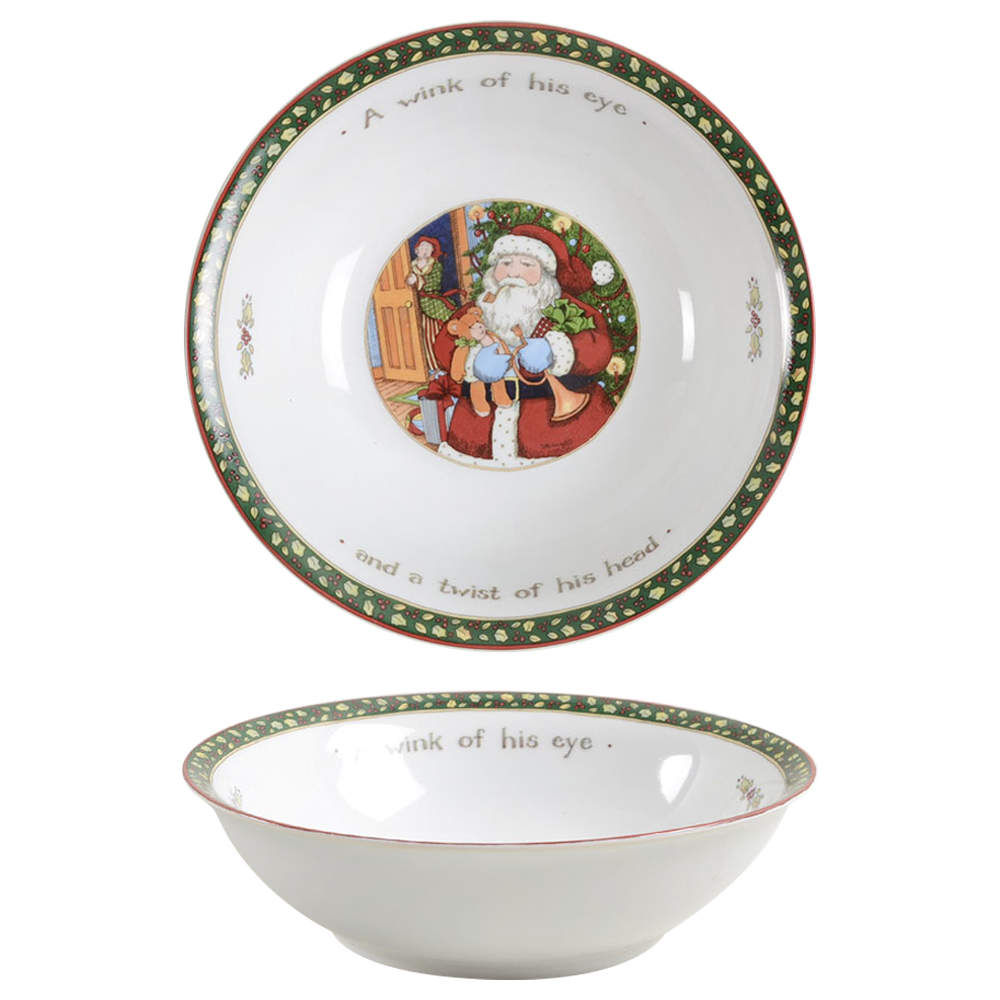Christmas Story 8" All Purpose Bowl by Portmeirion-1