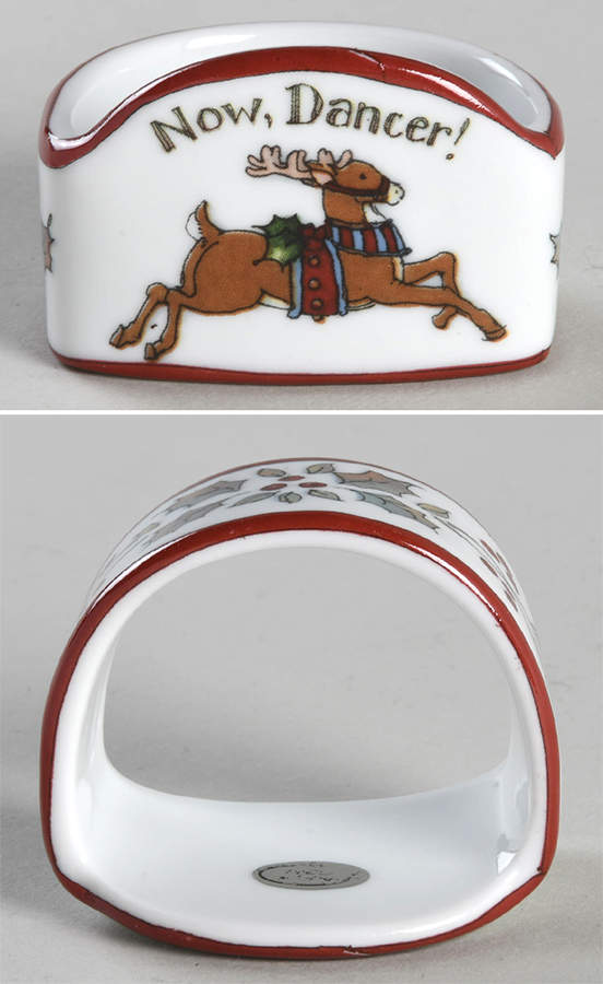 Christmas Story Napkin Ring by Portmeirion-1