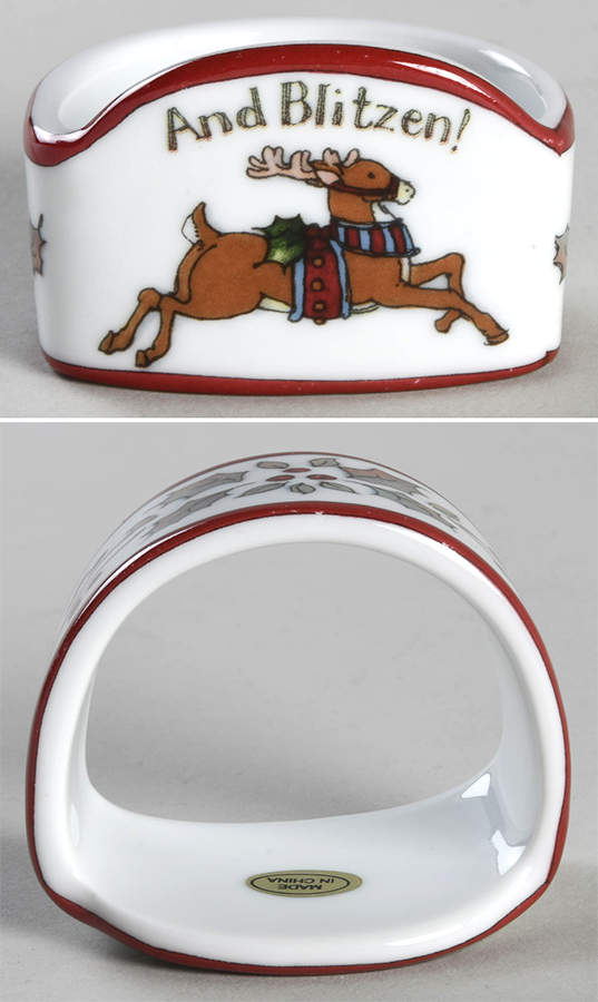 Christmas Story Napkin Ring by Portmeirion-1