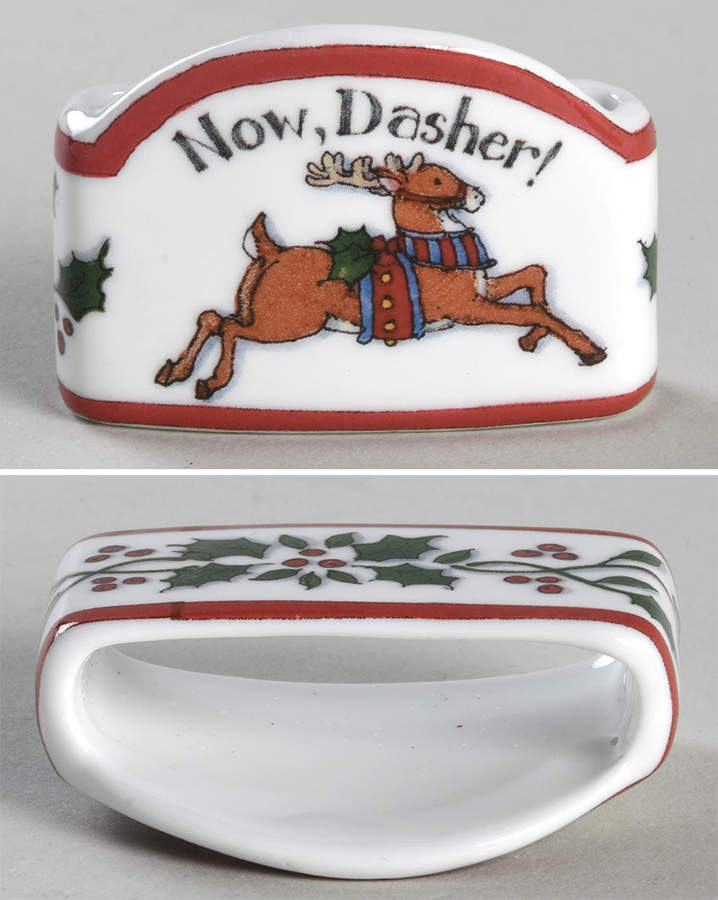 Christmas Story Napkin Ring by Portmeirion-1