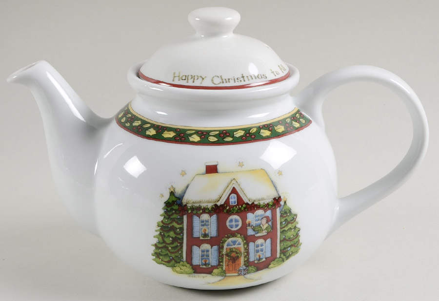 Christmas Story Teapot & Lid by Portmeirion-1
