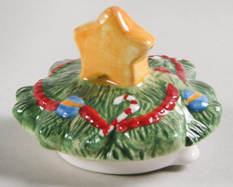 Christmas Story Teapot Lid for Individual Teapot with Cup by Portmeirion-1