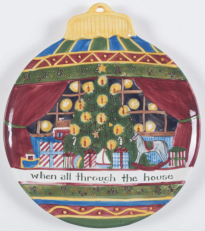 Christmas Story 3D Stacking Ornament Plate by Portmeirion-1