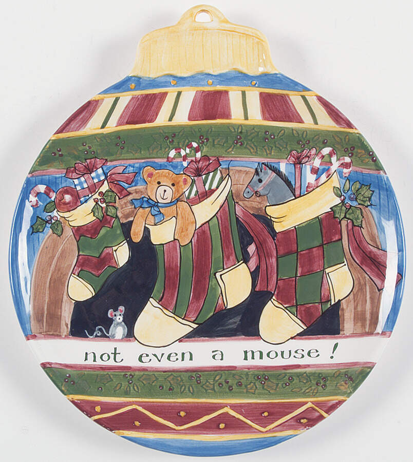 Christmas Story 3D Stacking Ornament Plate by Portmeirion-1