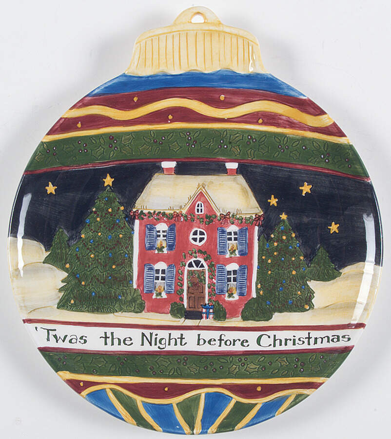 Christmas Story 3D Stacking Ornament Plate by Portmeirion-1