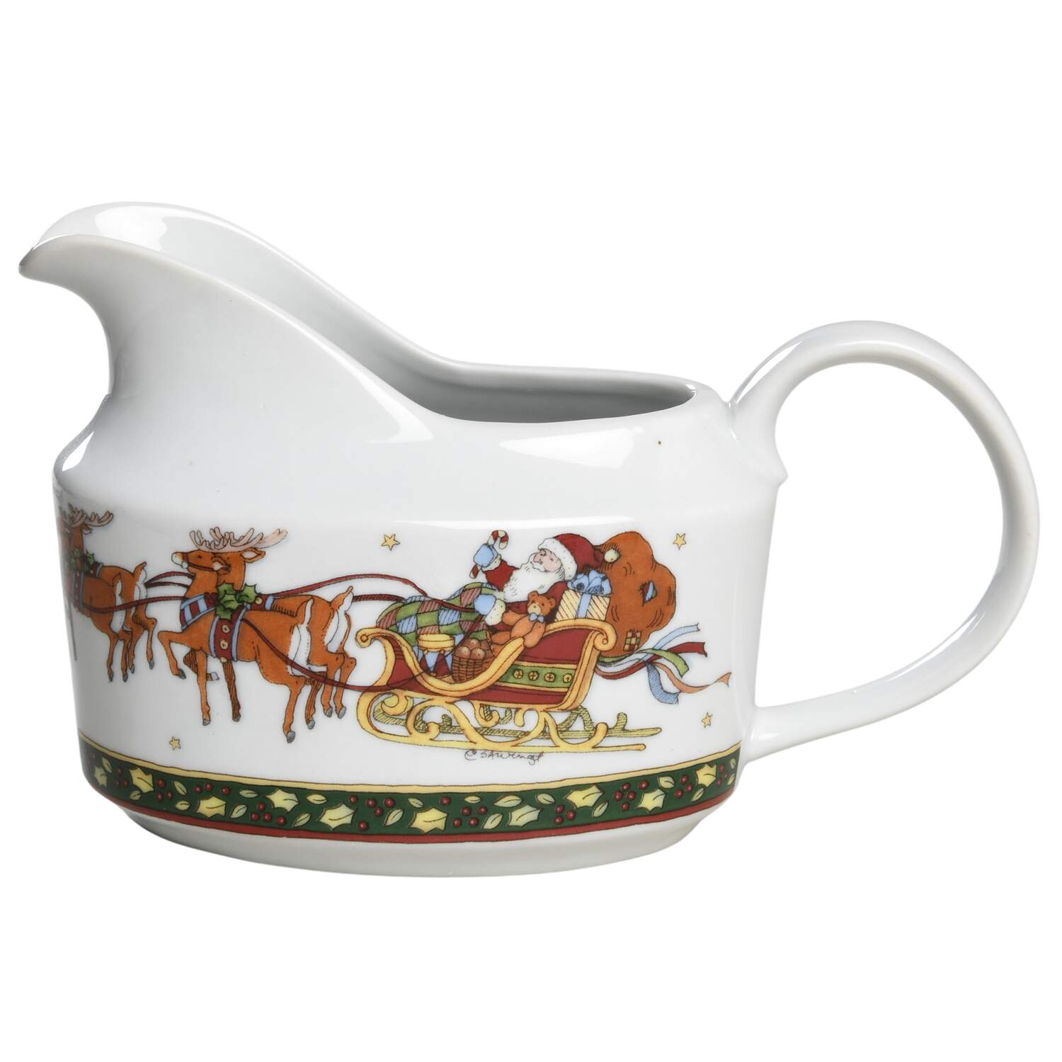 Christmas Story Gravy Boat by Portmeirion-1