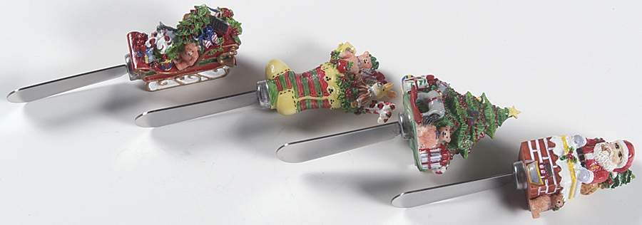 Christmas Story Individual Spreader - Set of 4 Motifs by Portmeirion-1