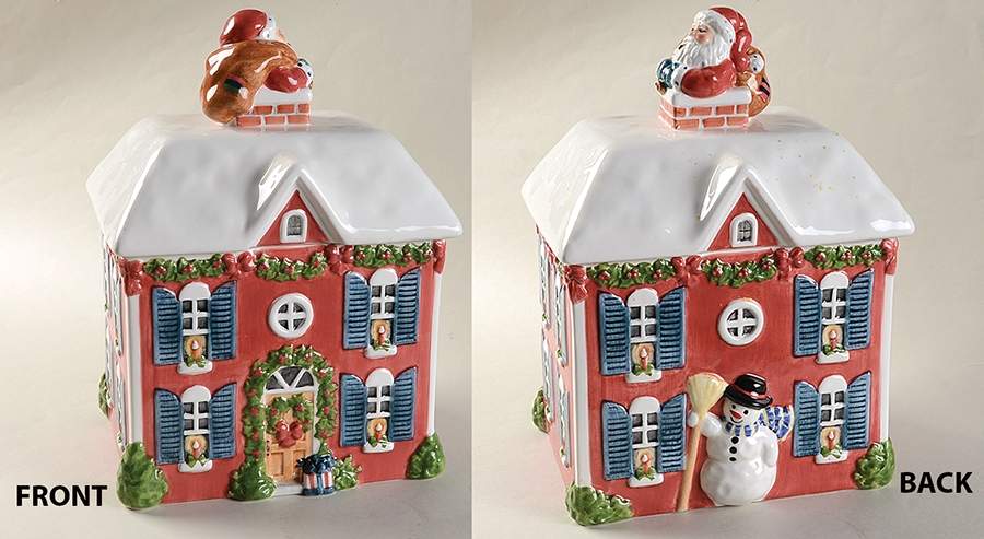 Christmas Story Figural Cookie Jar & Lid by Portmeirion-1