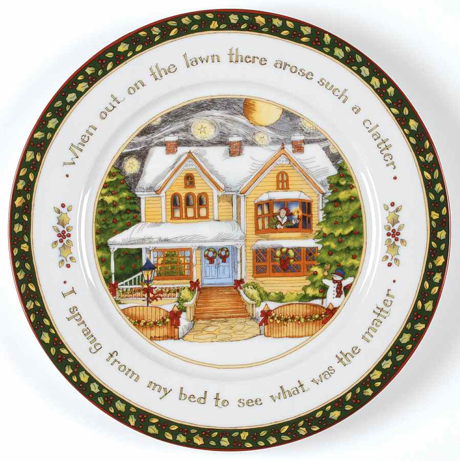 Christmas Story Dinner Plate by Portmeirion-1