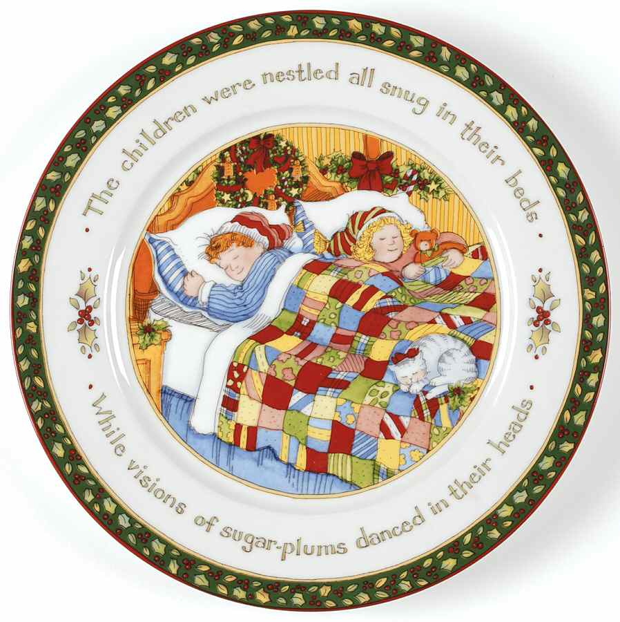 Christmas Story Dinner Plate by Portmeirion-1