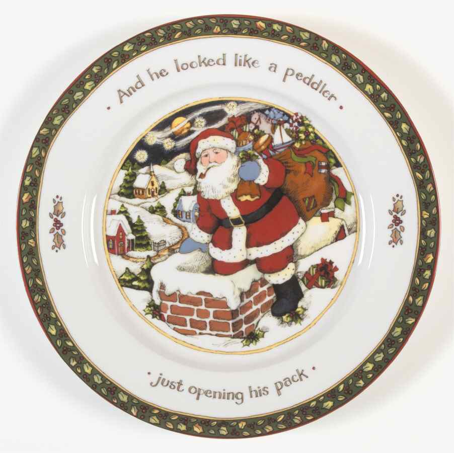 Christmas Story Dinner Plate by Portmeirion-1