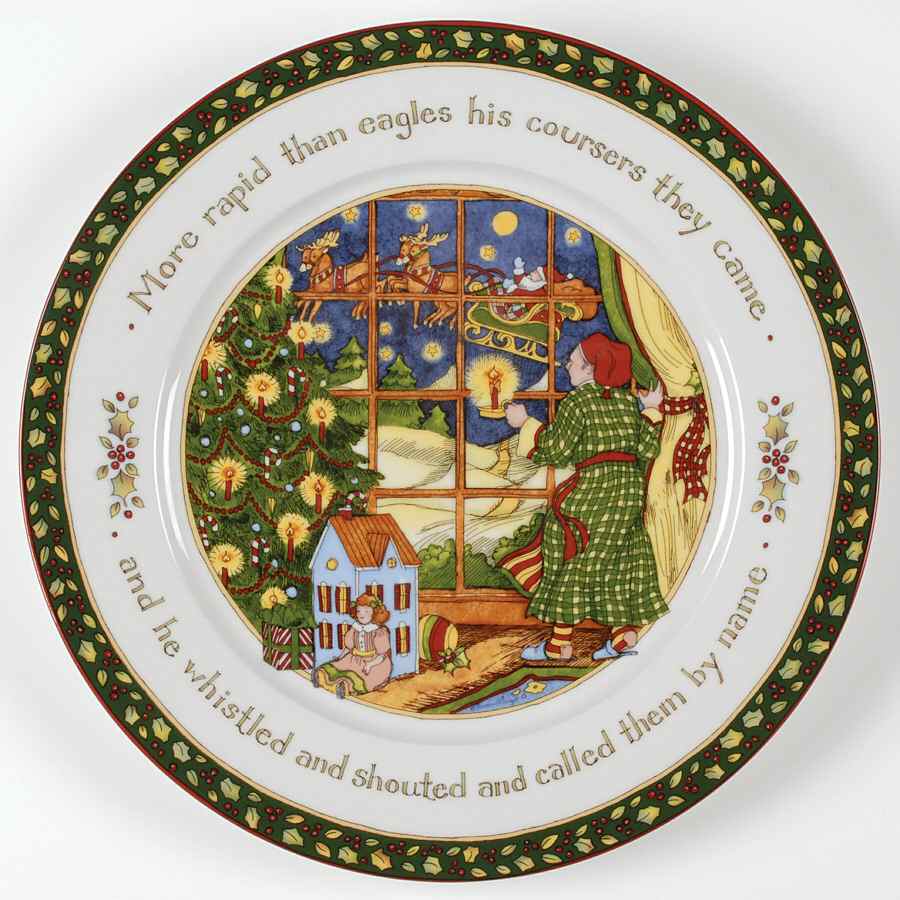 Christmas Story Dinner Plate by Portmeirion-1