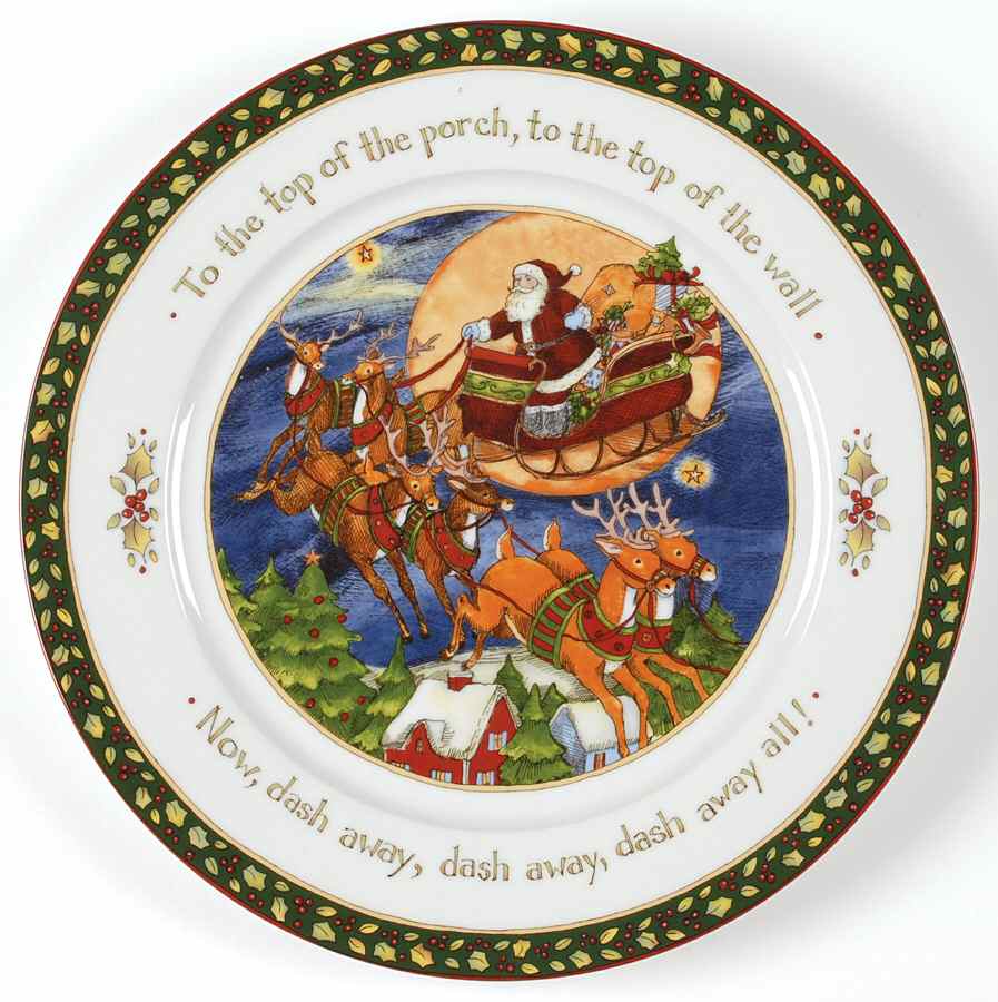 Christmas Story Dinner Plate by Portmeirion-1