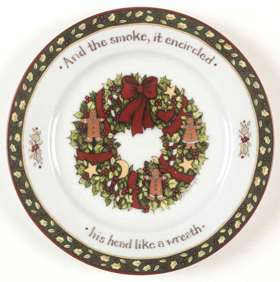 Christmas Story Salad Plate by Portmeirion-1