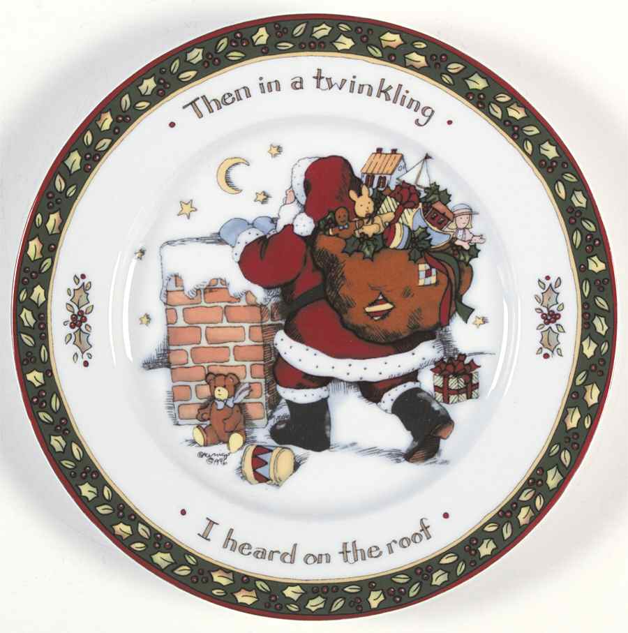 Christmas Story Salad Plate by Portmeirion-1