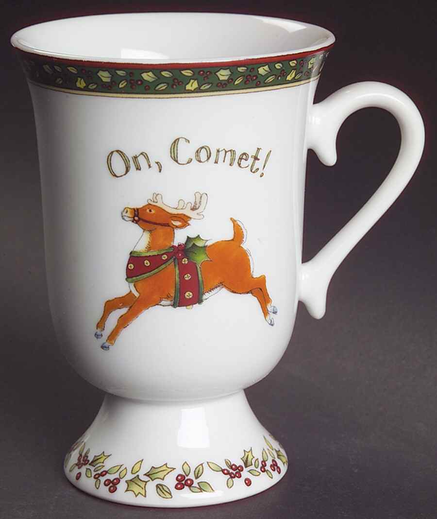 Christmas Story Pedestal Mug by Portmeirion-1