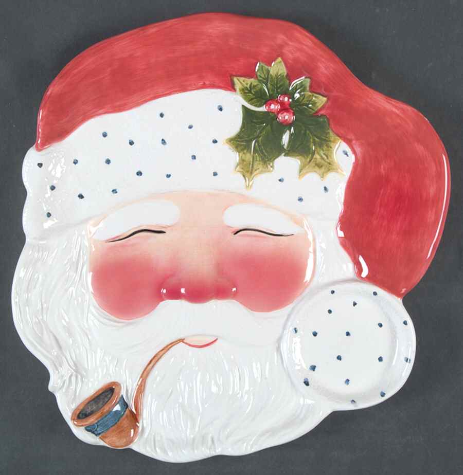 Christmas Story Sculpted Cookie Plate by Portmeirion-1