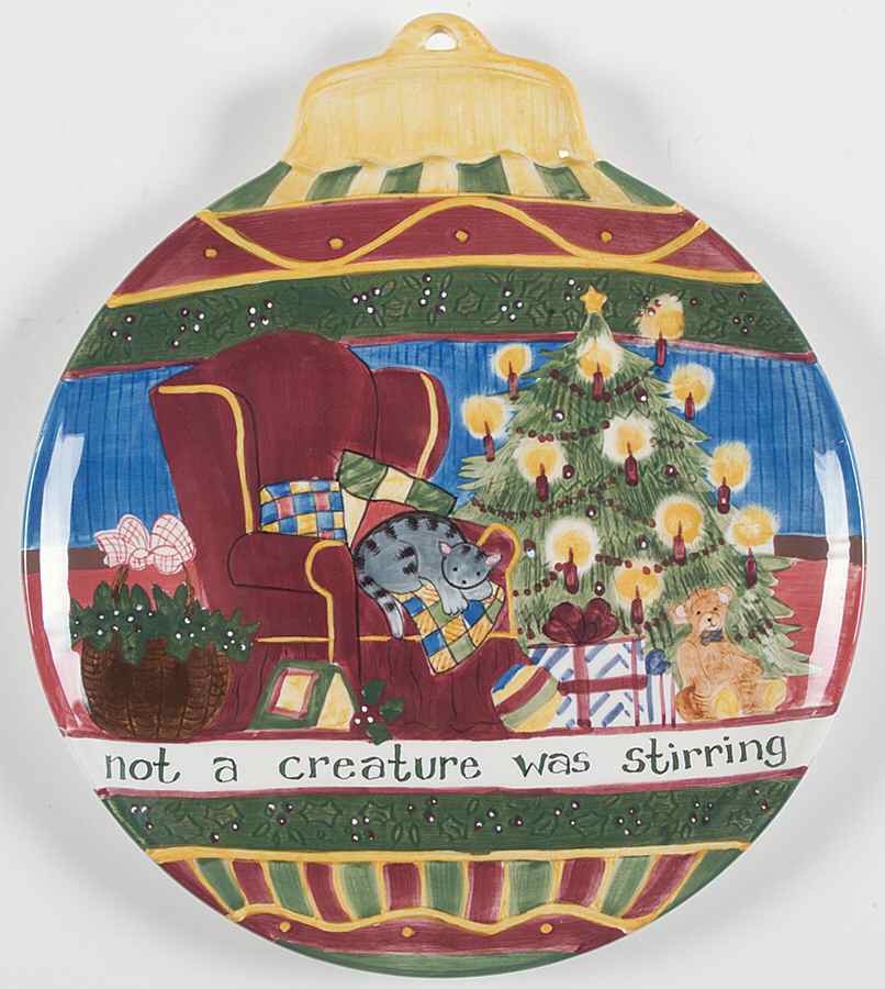 Christmas Story 3D Stacking Ornament Plate by Portmeirion-1
