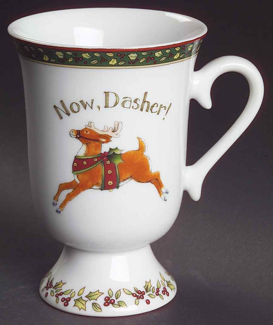 Christmas Story Pedestal Mug by Portmeirion-1