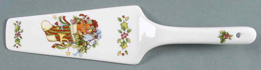 Christmas Story Solid Ceramic Pie/Cake Server by Portmeirion-1