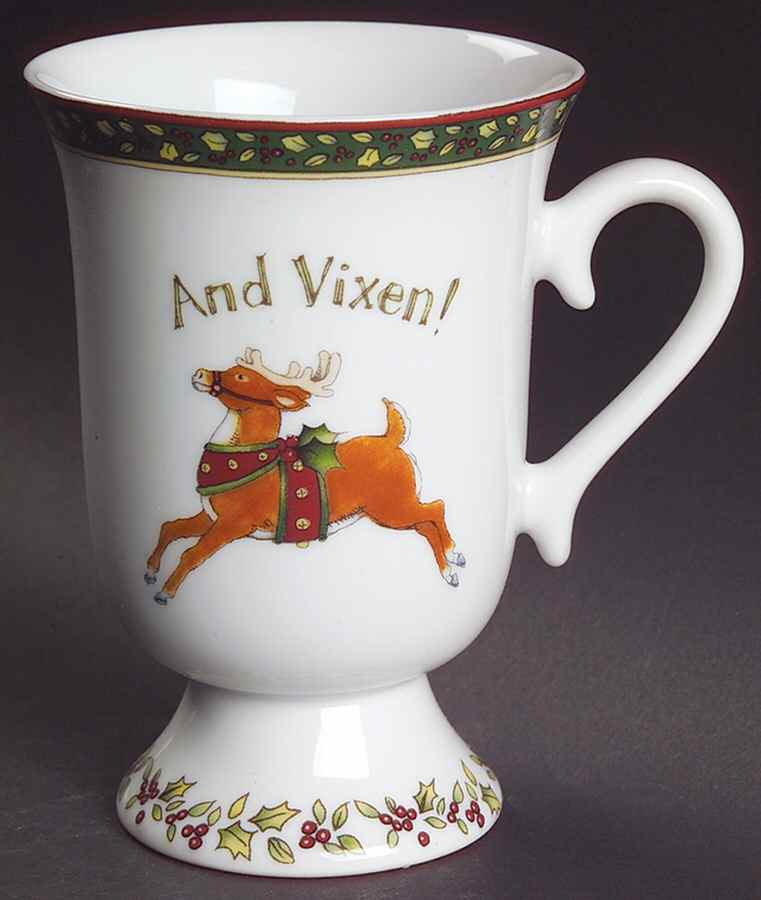 Christmas Story Pedestal Mug by Portmeirion-1