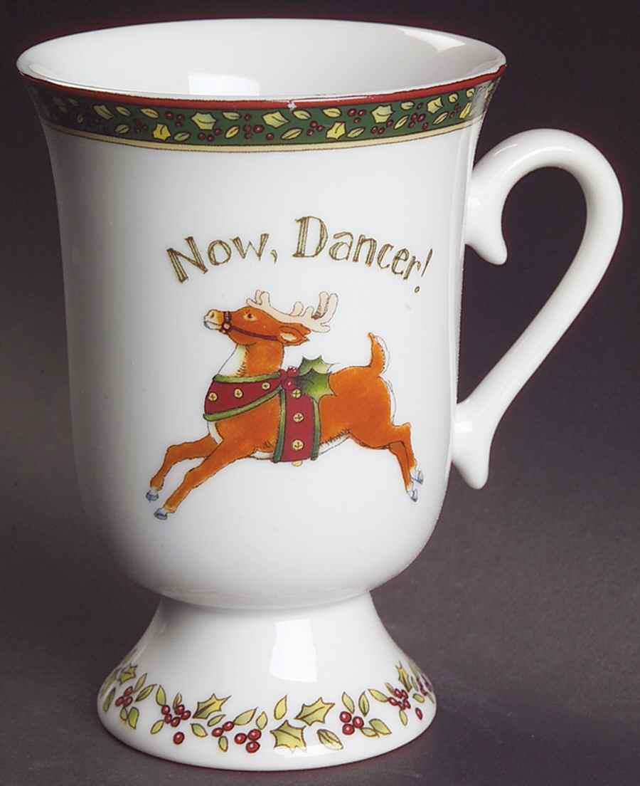 Christmas Story Pedestal Mug by Portmeirion-1
