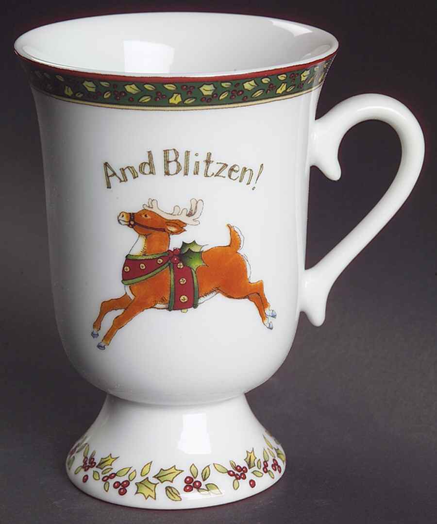 Christmas Story Pedestal Mug by Portmeirion-1