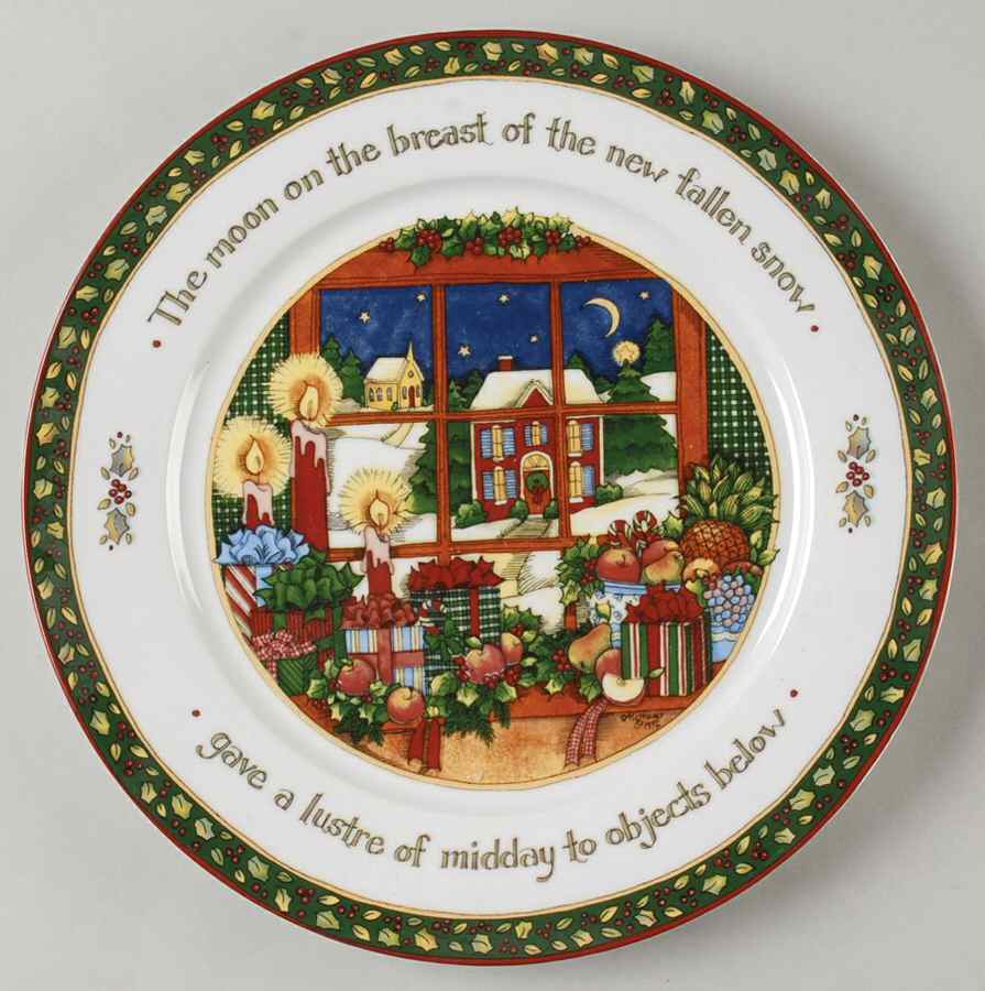 Christmas Story Dinner Plate by Portmeirion-1