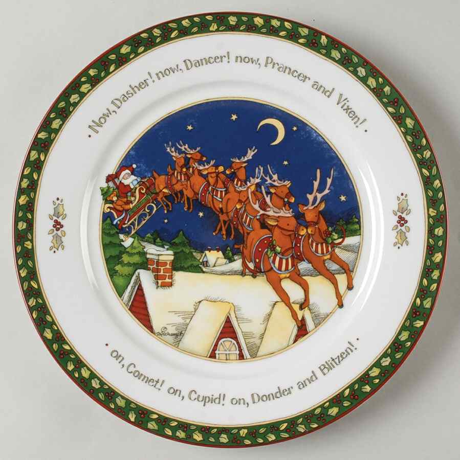 Christmas Story Dinner Plate by Portmeirion-1