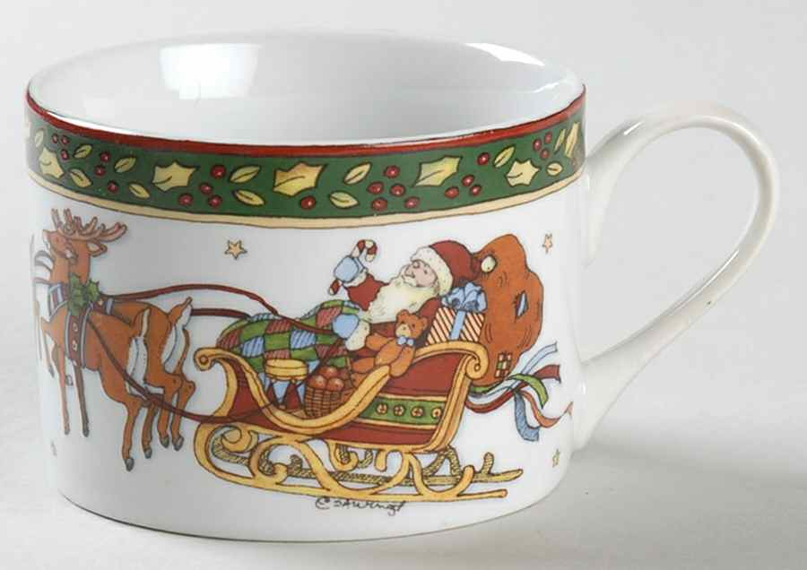 Christmas Story Flat Cup by Portmeirion-1