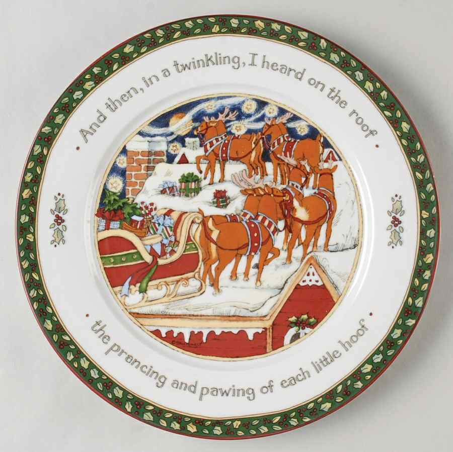 Christmas Story Dinner Plate by Portmeirion-1