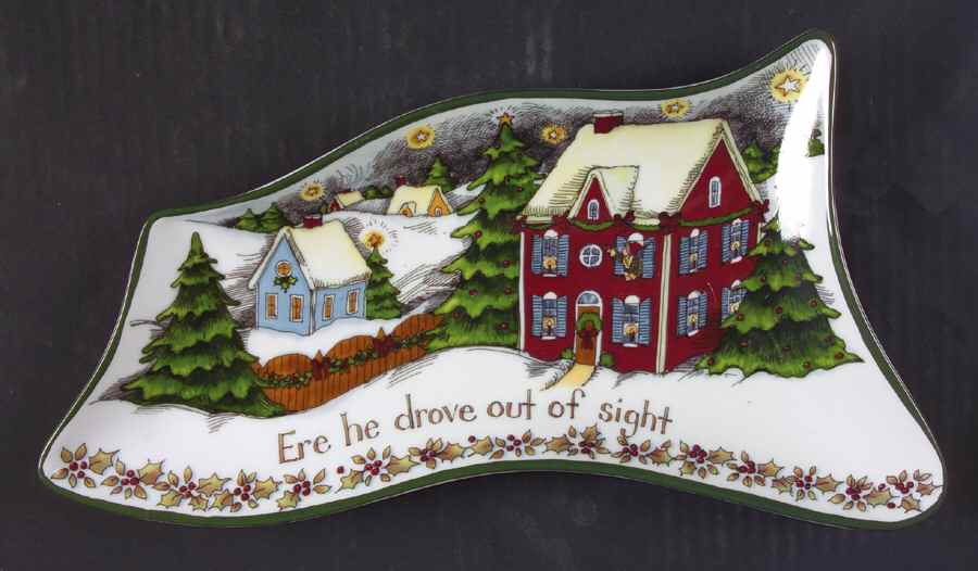 Christmas Story Bottom Section for Tree Shaped Server by Portmeirion-1