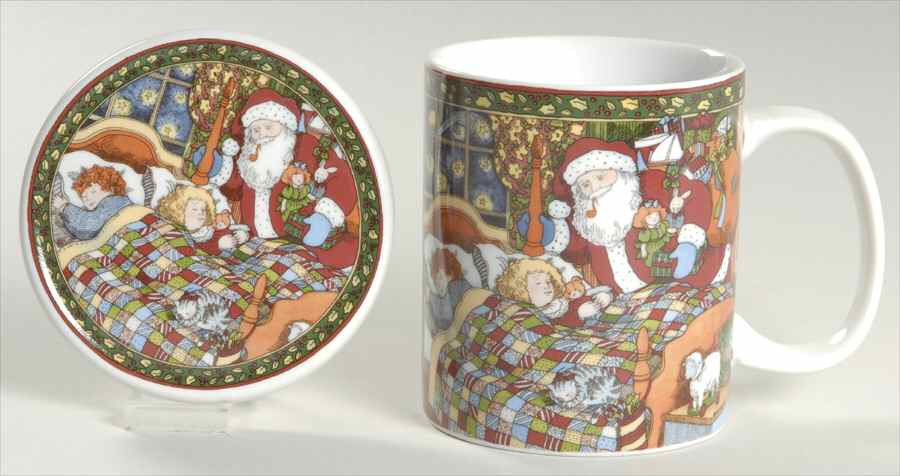 Christmas Story Mug & Coaster Set by Portmeirion-1