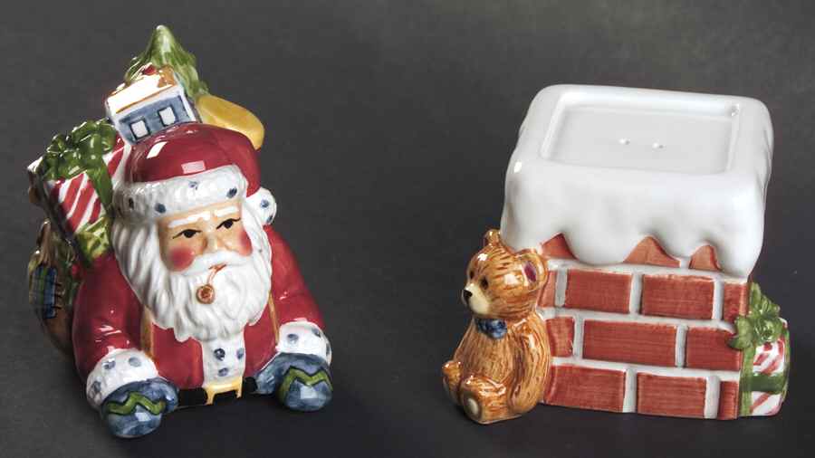 Christmas Story Stacking Figure Salt & Pepper Set by Portmeirion-1