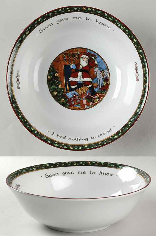 Christmas Story 8" All Purpose Bowl by Portmeirion-1