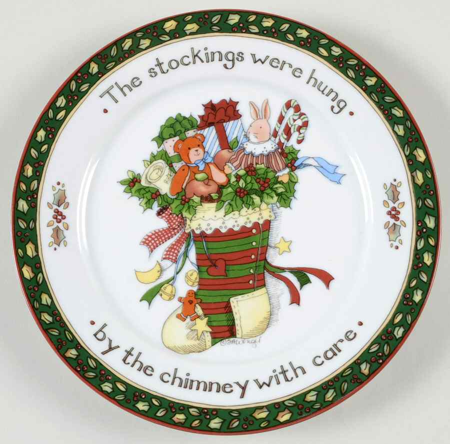 Christmas Story Salad Plate by Portmeirion-1