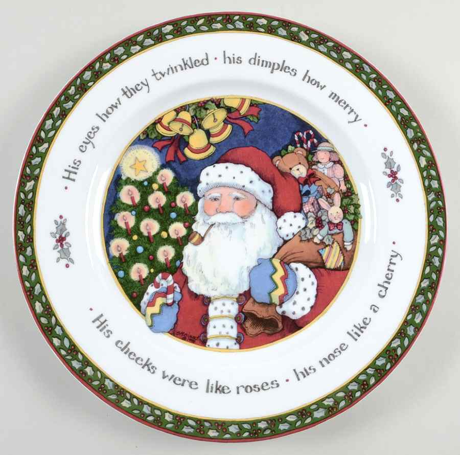 Christmas Story 12" Chop Plate (Round Platter) by Portmeirion-1