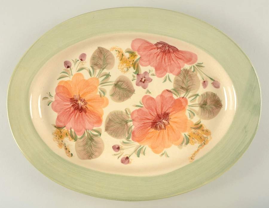 Meadows 16" Oval Serving Platter by Patton-1