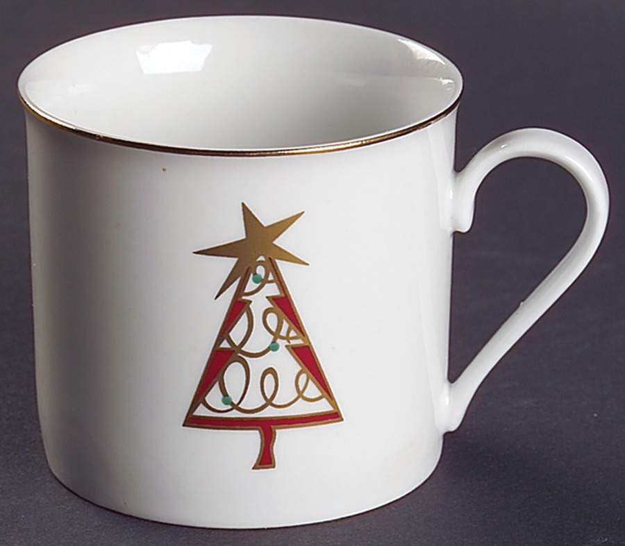 Christmas Tree Flat Cup by Pier 1-1