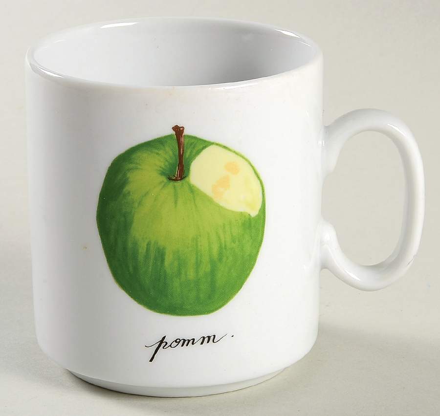 Apple Mug by Porcelaine de Sologne-1