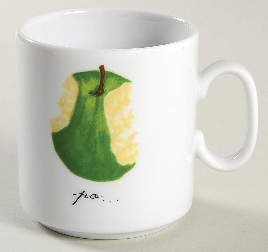 Apple Mug by Porcelaine de Sologne-1