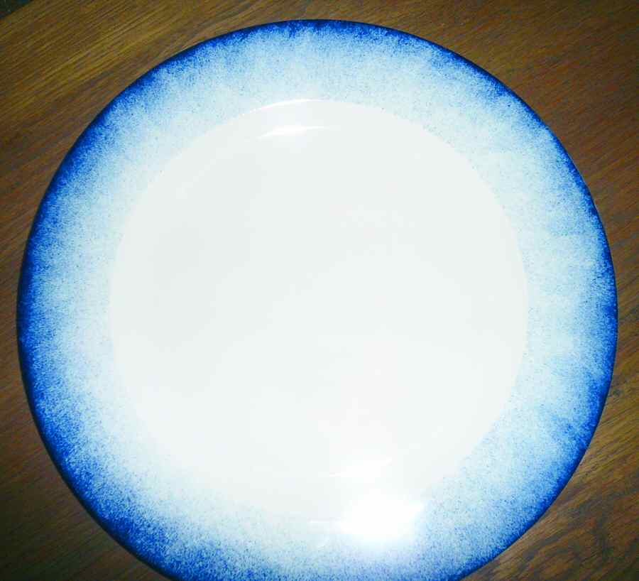 Delphes Bleu Service Plate (Charger) by Porcelaine Lafarge-1