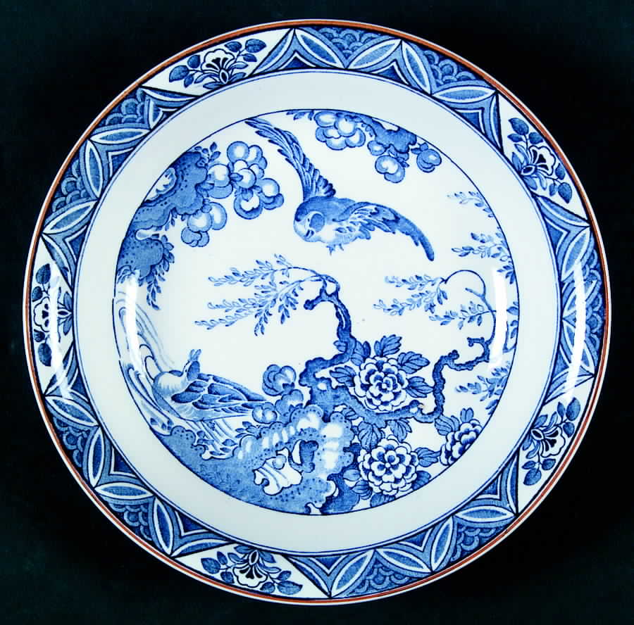 Mallard (Yellow Trim) Coupe Soup Bowl by Pountney-1
