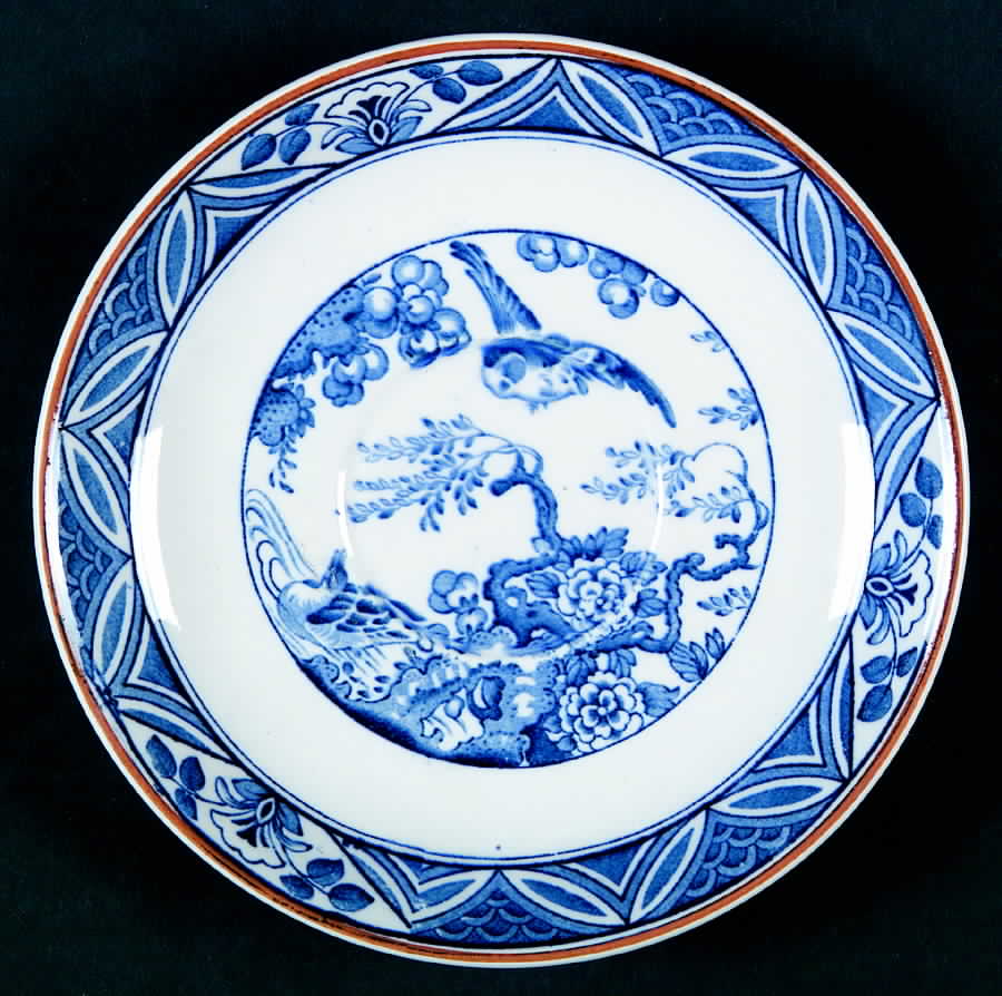 Mallard (Yellow Trim) Saucer by Pountney-1