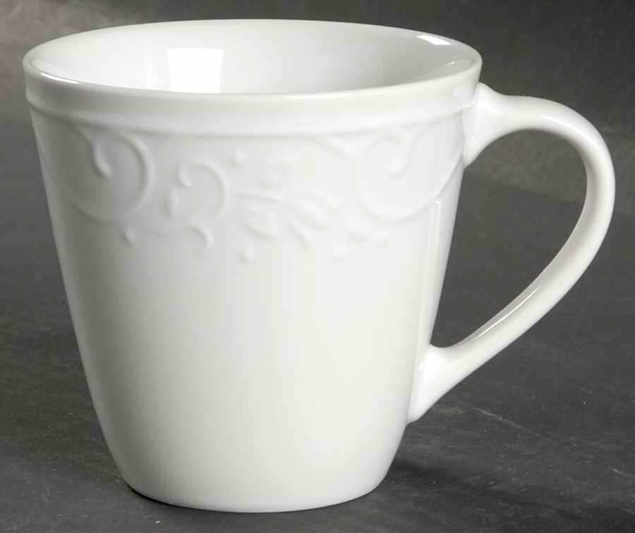 Veranda White Mug by Princess House-1