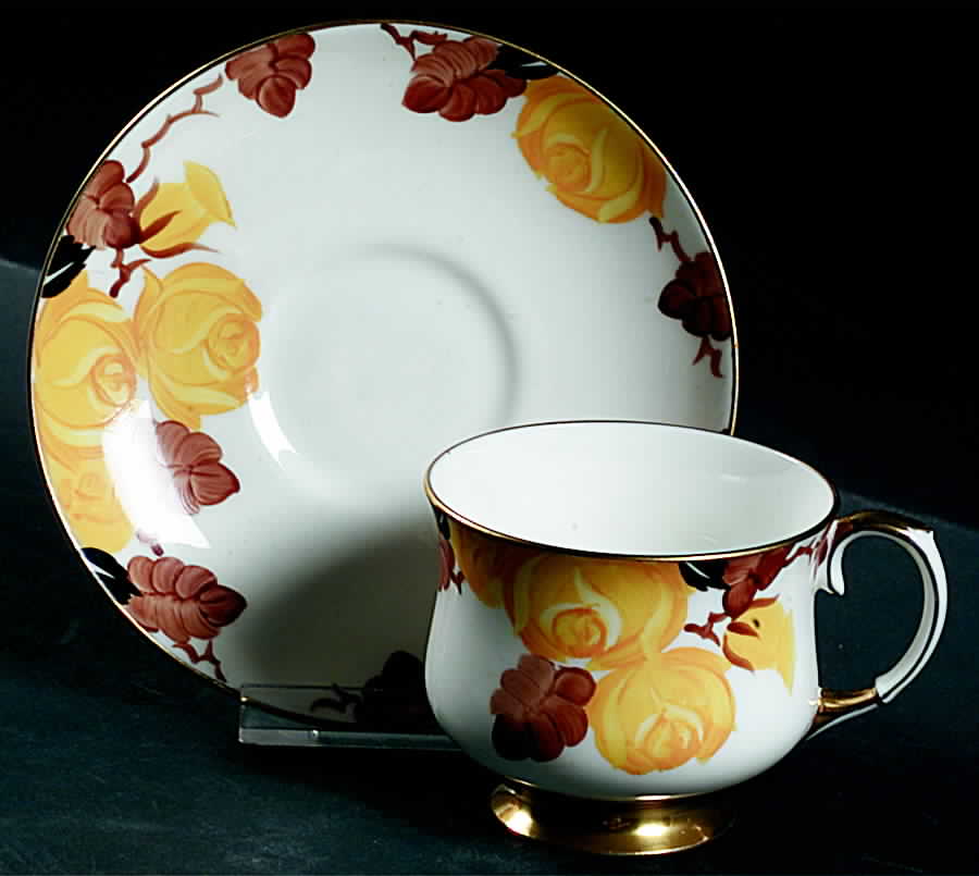 4272 Footed Cup & Saucer Set by Paragon-1