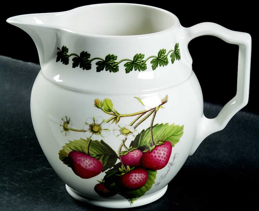 Strawberry Fair 32 Oz Staffordshire Jug by Portmeirion-1
