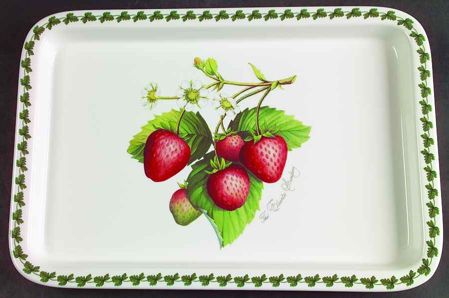 Strawberry Fair Rectangular Baking Tray 13" by Portmeirion-1
