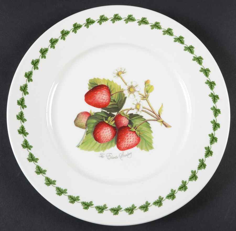 Strawberry Fair Luncheon Plate by Portmeirion-1